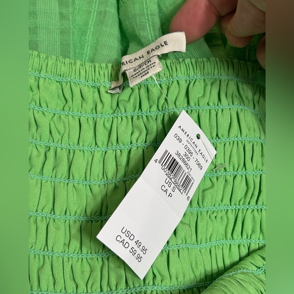 New! American Eagle Outfitters Smocked Tiered Sundress Womens Size Small - Picture 9 of 11